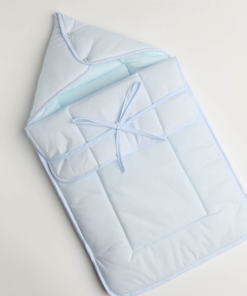 Baby Nest Design - Blue Criss Cross