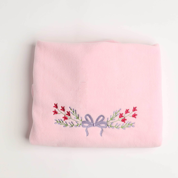 Blanket Design - Flower w Bow1