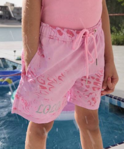 Color Changing Swimming Shorts - PinkFuchsia