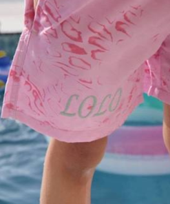 Color Changing Swimming Shorts - PinkFuchsia2